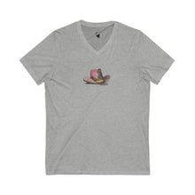 Load image into Gallery viewer, HEART HAT - Women's V-Neck T-Shirt
