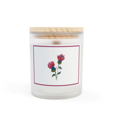 Load image into Gallery viewer, PURPLE THISTLE - 11oz Frosted Glass Candle