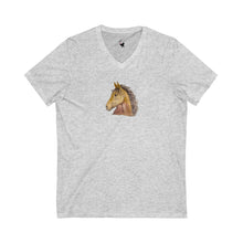 Load image into Gallery viewer, BUCKSKIN BEAUTY - Women's V-Neck T-Shirt