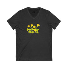 Load image into Gallery viewer, SYMPHONY IN YELLOW - Women's V-Neck T-Shirt