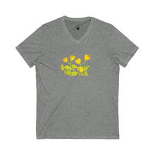 Load image into Gallery viewer, SYMPHONY IN YELLOW - Women's V-Neck T-Shirt