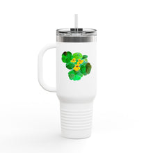 Load image into Gallery viewer, NASTURTIUMS - Insulated Travel Mug - 40oz