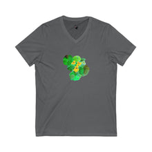 Load image into Gallery viewer, NASTURTIUMS - Women's V-Neck T-Shirt