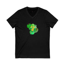 Load image into Gallery viewer, NASTURTIUMS - Women's V-Neck T-Shirt