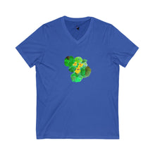 Load image into Gallery viewer, NASTURTIUMS - Women's V-Neck T-Shirt