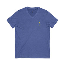 Load image into Gallery viewer, YELLOW IRIS (Pocket Design) - V-Neck Tee