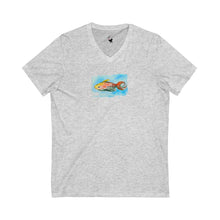 Load image into Gallery viewer, GONE FISHING - Women's V-Neck T-Shirt