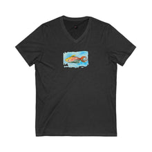 Load image into Gallery viewer, GONE FISHING - Women's V-Neck T-Shirt