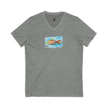 Load image into Gallery viewer, GONE FISHING - Women's V-Neck T-Shirt