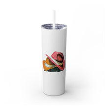 Load image into Gallery viewer, TWO HATS - Skinny Tumbler with Straw