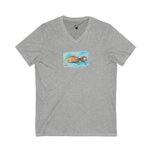 Load image into Gallery viewer, GONE FISHING - Women's V-Neck T-Shirt