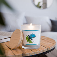 Load image into Gallery viewer, BUTTERFLY BLUES - 11oz Frosted Glass Candle