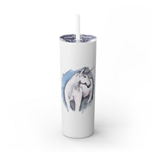 Load image into Gallery viewer, UNICORN - Skinny Tumbler with Straw