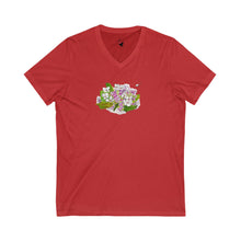 Load image into Gallery viewer, BOUQUET TO GO - Women's V-Neck T-Shirt
