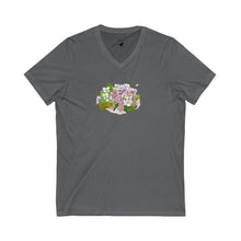 Load image into Gallery viewer, BOUQUET TO GO - Women's V-Neck T-Shirt