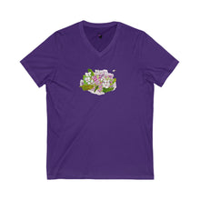 Load image into Gallery viewer, BOUQUET TO GO - Women's V-Neck T-Shirt