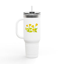 Load image into Gallery viewer, SYMPHONY IN YELLOW - Insulated Travel Mug - 40oz