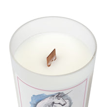 Load image into Gallery viewer, UNICORN - 11oz Frosted Glass Candle