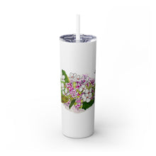 Load image into Gallery viewer, BOUQUET TO GO - Skinny Tumbler with Straw