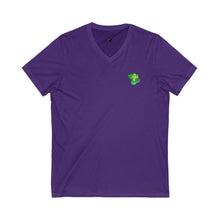 Load image into Gallery viewer, NASTURTIUMS (Pocket Design) - V-Neck Tee