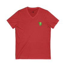 Load image into Gallery viewer, NASTURTIUMS (Pocket Design) - V-Neck Tee