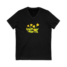 Load image into Gallery viewer, SYMPHONY IN YELLOW - Women's V-Neck T-Shirt