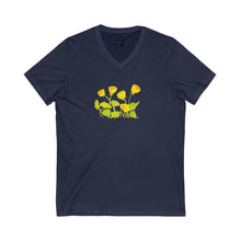 Load image into Gallery viewer, SYMPHONY IN YELLOW - Women's V-Neck T-Shirt