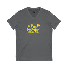 Load image into Gallery viewer, SYMPHONY IN YELLOW - Women's V-Neck T-Shirt