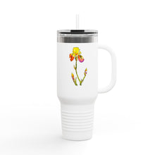 Load image into Gallery viewer, YELLOW IRIS - Insulated Travel Mug - 40oz
