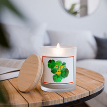 Load image into Gallery viewer, NASTURTIUMS - 11oz Frosted Glass Candle