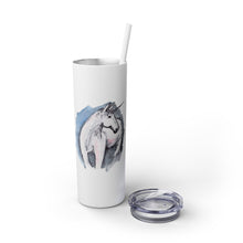 Load image into Gallery viewer, UNICORN - Skinny Tumbler with Straw
