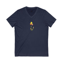 Load image into Gallery viewer, YELLOW IRIS - Women's V-Neck T-Shirt