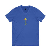 Load image into Gallery viewer, YELLOW IRIS - Women's V-Neck T-Shirt