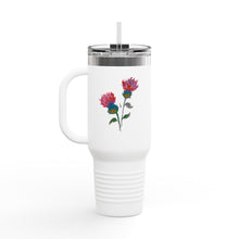 Load image into Gallery viewer, PURPLE THISTLE - Insulated Travel Mug - 40oz