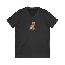 Load image into Gallery viewer, HEARTFUL DOG - Women's V-Neck T-Shirt