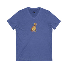 Load image into Gallery viewer, HEARTFUL DOG - Women's V-Neck T-Shirt