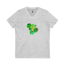 Load image into Gallery viewer, NASTURTIUMS - Women's V-Neck T-Shirt