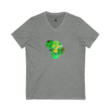 Load image into Gallery viewer, NASTURTIUMS - Women's V-Neck T-Shirt
