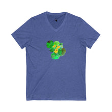 Load image into Gallery viewer, NASTURTIUMS - Women's V-Neck T-Shirt