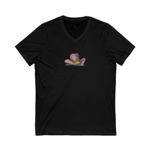 Load image into Gallery viewer, HEART HAT - Women's V-Neck T-Shirt