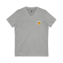 Load image into Gallery viewer, GOLDEN FAN (Pocket Design) - V-Neck Tee