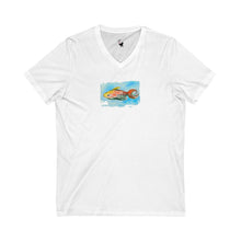 Load image into Gallery viewer, GONE FISHING - Women's V-Neck T-Shirt