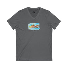 Load image into Gallery viewer, GONE FISHING - Women's V-Neck T-Shirt