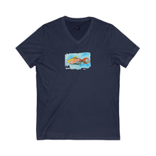 Load image into Gallery viewer, GONE FISHING - Women's V-Neck T-Shirt