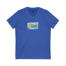Load image into Gallery viewer, GONE FISHING - Women's V-Neck T-Shirt