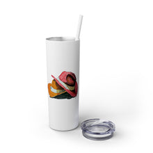 Load image into Gallery viewer, TWO HATS - Skinny Tumbler with Straw