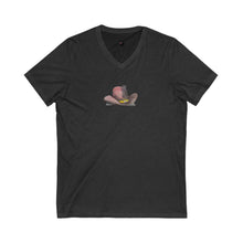 Load image into Gallery viewer, HEART HAT - Women's V-Neck T-Shirt