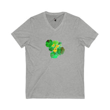 Load image into Gallery viewer, NASTURTIUMS - Women's V-Neck T-Shirt