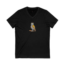 Load image into Gallery viewer, OWL - Women's V-Neck T-Shirt