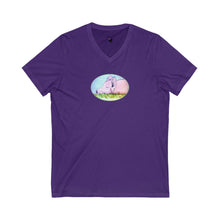 Load image into Gallery viewer, PIG - Women's V-Neck T-Shirt